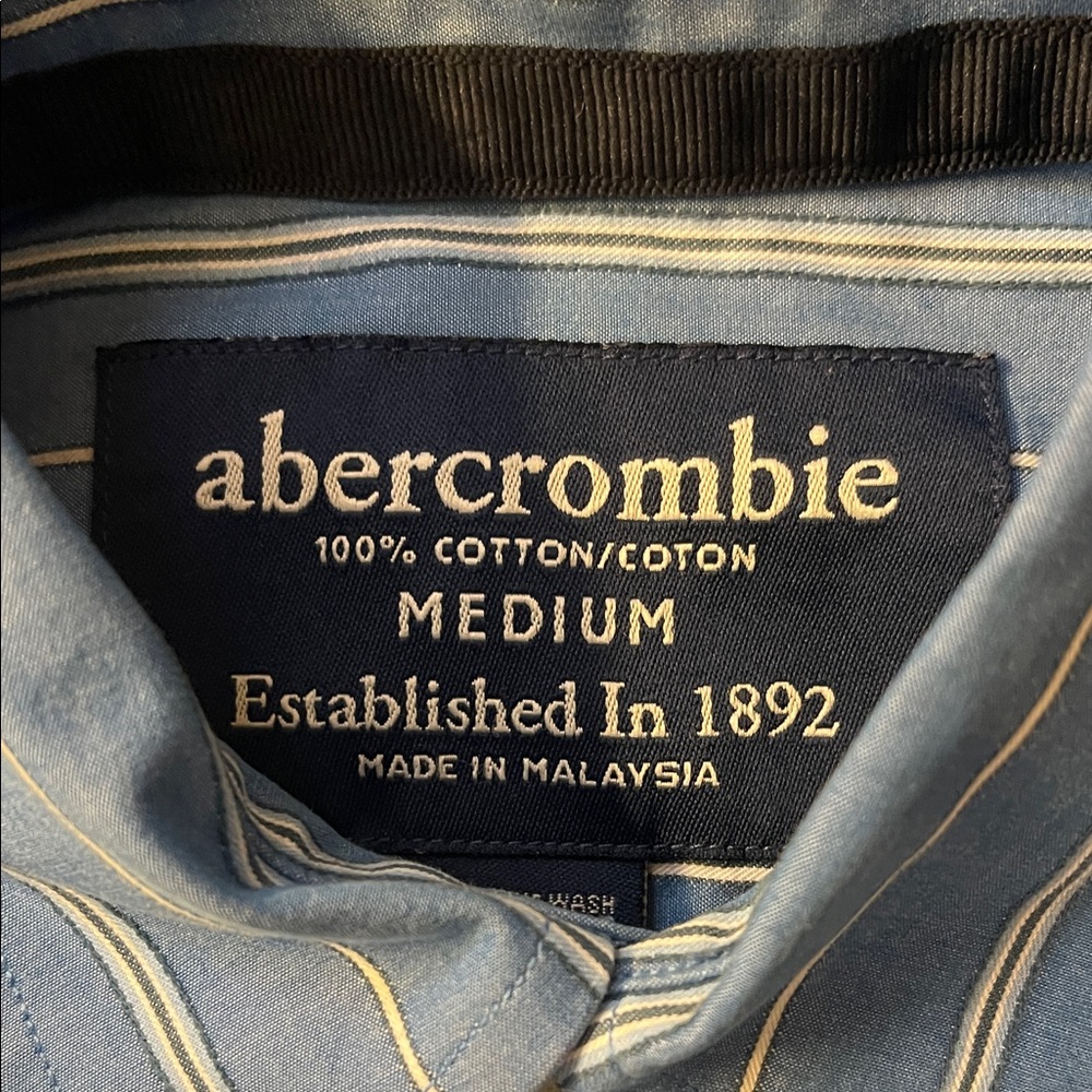 Abercrombie Kids Blue Button Down Shirt